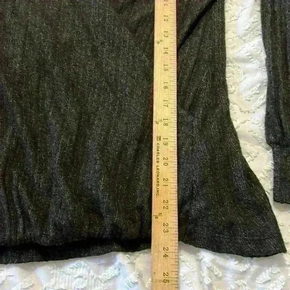 Maeve Anthropologie Rafaela Hacci Faux Wrap Womens Sweater Size‎ Small Gray Grey - Picture 5 of 7